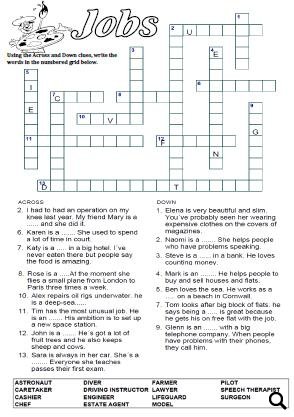 One in a dozen difficult jobs crossword
