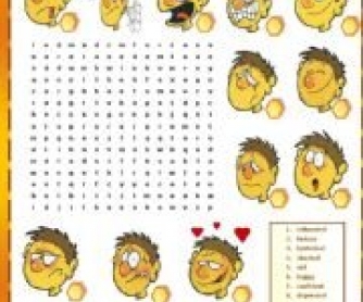 How are You Feeling Today? Wordsearch Puzzle