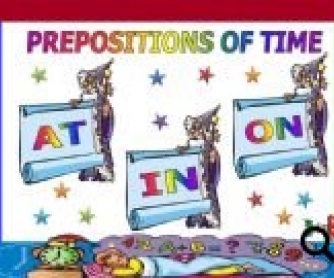 Prepositions of time PowerPoint Presentation