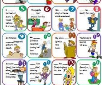 Simple Past Tense Worksheet