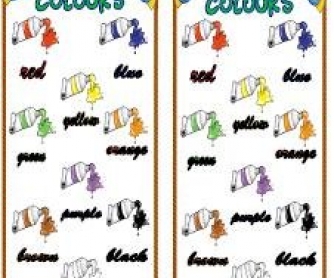 Colours Bookmarks