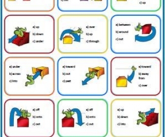 Prepositions of Place and Movement Worksheet