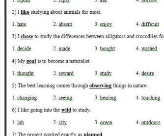 Synonyms - Antonyms Worksheet