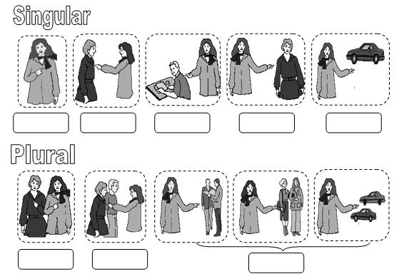 Personal Pronouns Coloring Pages 