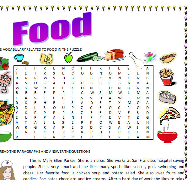 food-word-search-puzzle