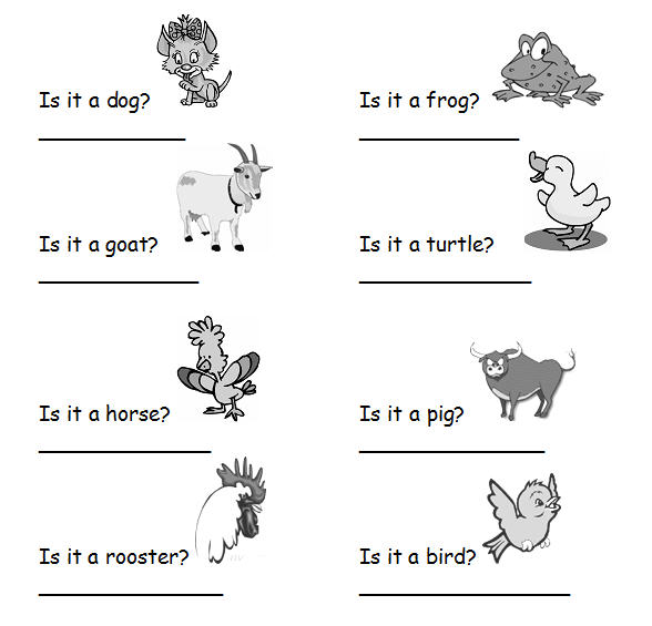 farm worksheet animal 1999 Worksheet Farm Animals