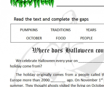 Where Does Halloween Come From?