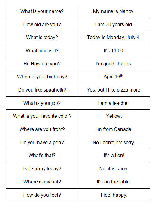 esl my birthday worksheet ESL Game Question/Answer