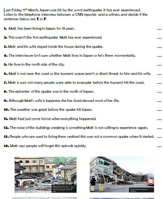 16 free earthquake worksheets and lesson plans