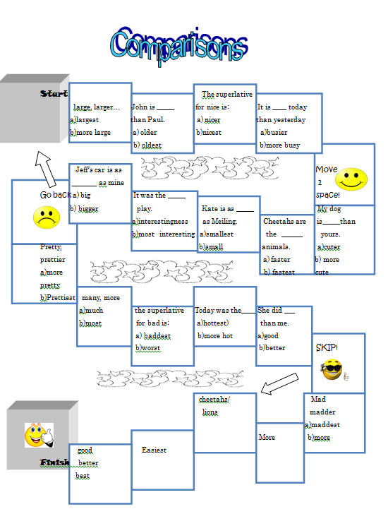 Comparison Board Game