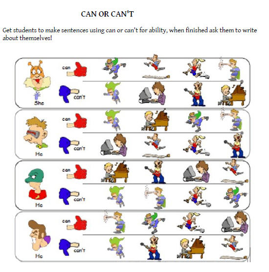 Games can he play. Can игра для детей. Интересные задания с can для детей. Глагол can в английском языке Worksheets. Игры на can can't для детей.