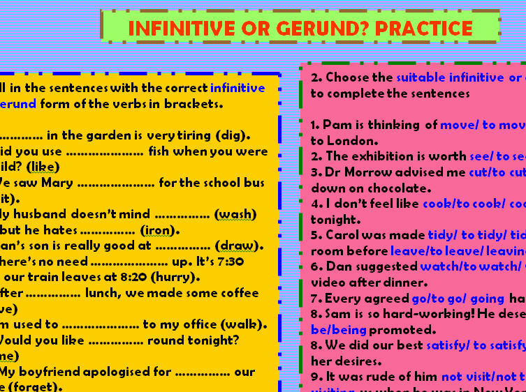 End up the sentences. Practice герундий. Герундий (the Gerund). Ing form or Infinitive упражнения. Practice Gerund or Infinitive.