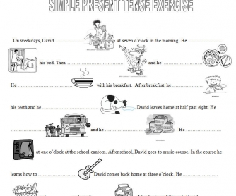 Simple Present Tense Worksheet