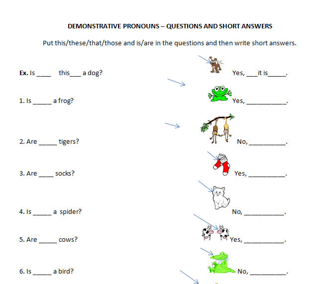 He answers. Demonstrative pronouns задания. Am is are вопросы Worksheets. To be вопросы Worksheets. Указательные местоимения Worksheets.