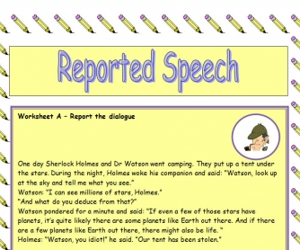 Reported Speech Activity