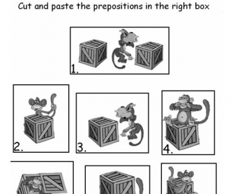 Where's The Monkey? Prepositions Of Place