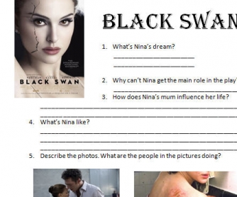 Movie Worksheet: Black Swan
