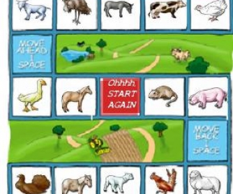 Farm Animals Board Game