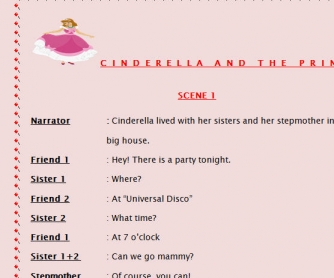 Cinderella and the Prince: Role Play