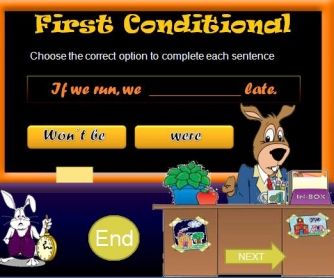 First Conditional Multiple Choice Activity