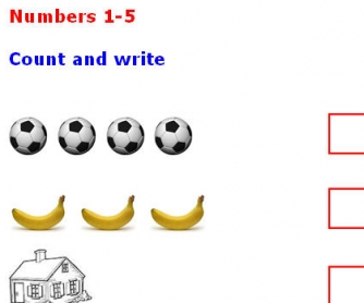 Count And Write The Number