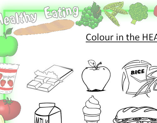 Healthy Colour Chart