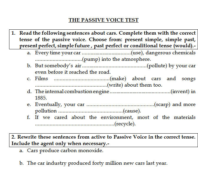 Complete with the passive voice. Тест Active and Passive Voice. Пассивный залог тест. Passive Voice тест. Пассивный залог в английском тест.