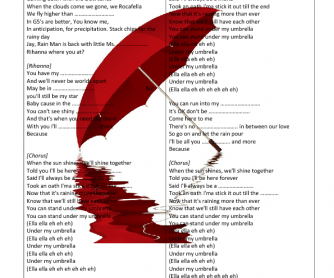 rihanna umbrella song meaning