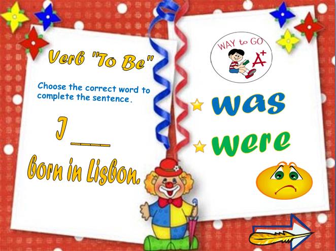 verb to be presentation ppt