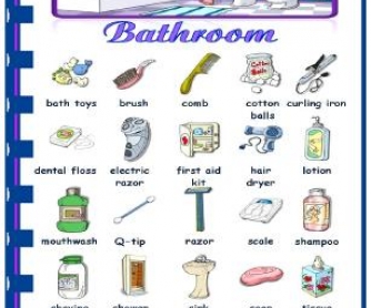 The Bathroom Picture Dictionary