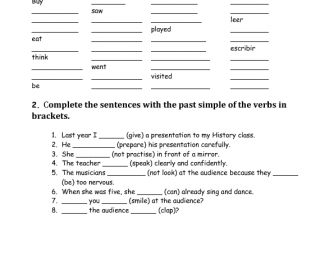 Grammar Review Worksheet: Past Simple, Comparative and Superlative (For Spanish Speakers)