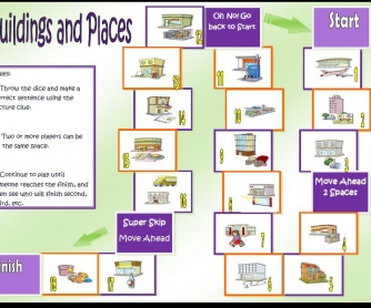 Buildings and Places Boargame