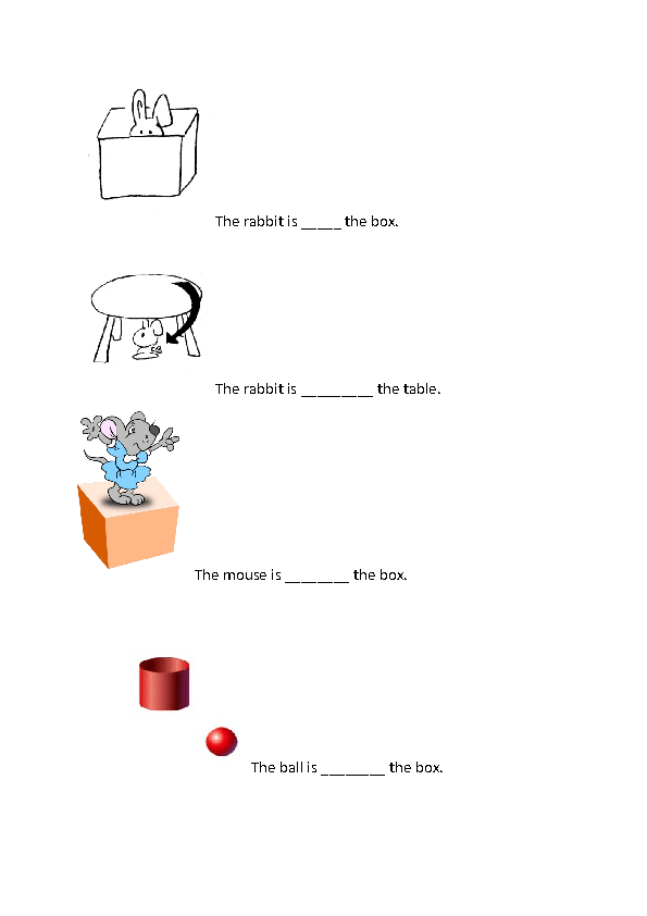 Prepositions Of Place