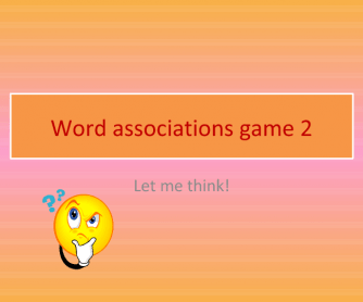 Word Associations Game 2