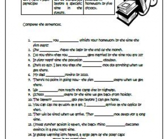 Future Perfect Intermediate Worksheet