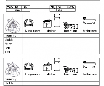 Rooms In The House Battleship Game