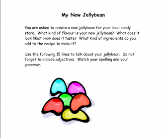 Creative Writing: Create Your Jellybean
