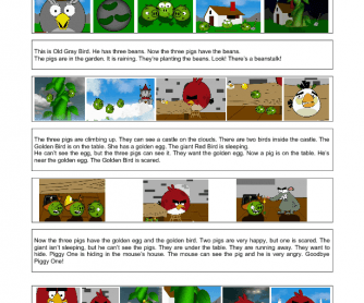 Video Worksheet: Angry and the Beanstalk