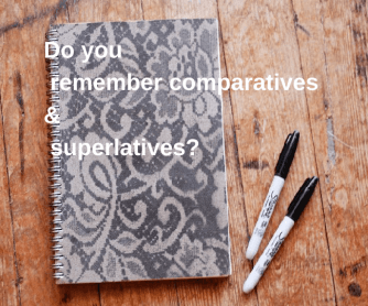 Comparatives & Superlatives Presentation