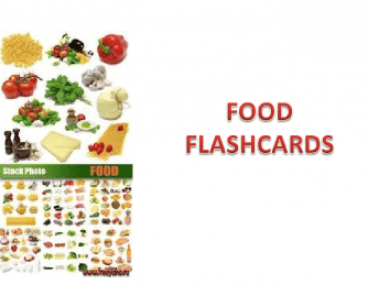 Food and Drinks [Flashcards]