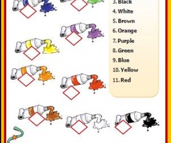 Colours Matching Activity