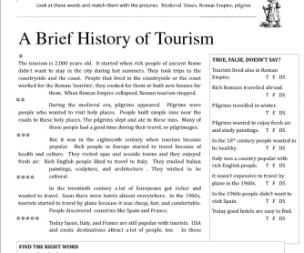 A Brief History Of Tourism