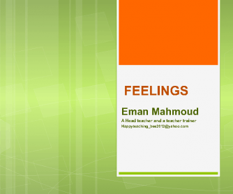 Feelings [Flashcards]