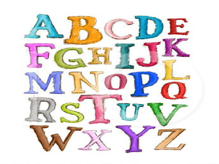 Alphabet PPT