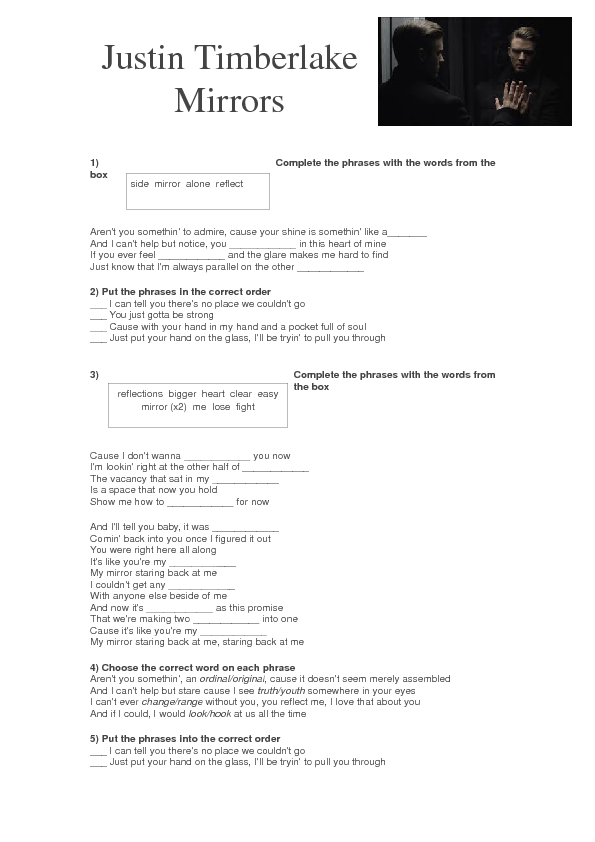 Перевод песни mirror. Mirrors Justin Timberlake текст. Текст песни Mirror Mirror. Перевод песни Mirrors Justin Timberlake. Tincup Mirrors перевод.