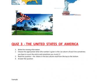 The USA Quiz