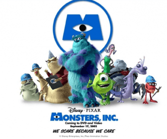 Movie Worksheet: Monsters Inc Trailer