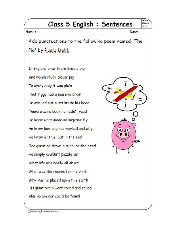 worksheet handwriting second grade FREE 40 Punctuation Worksheets