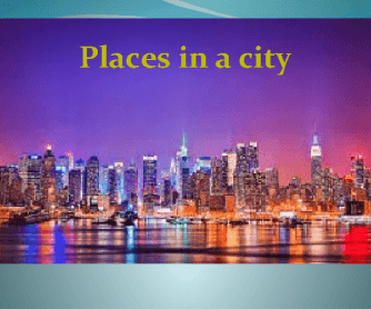 Places in a City