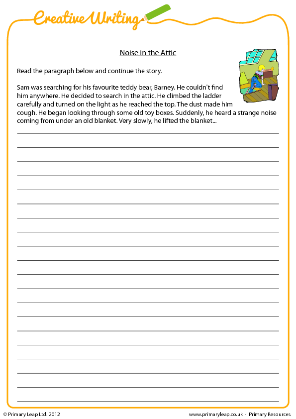 short creative writing tasks ks2